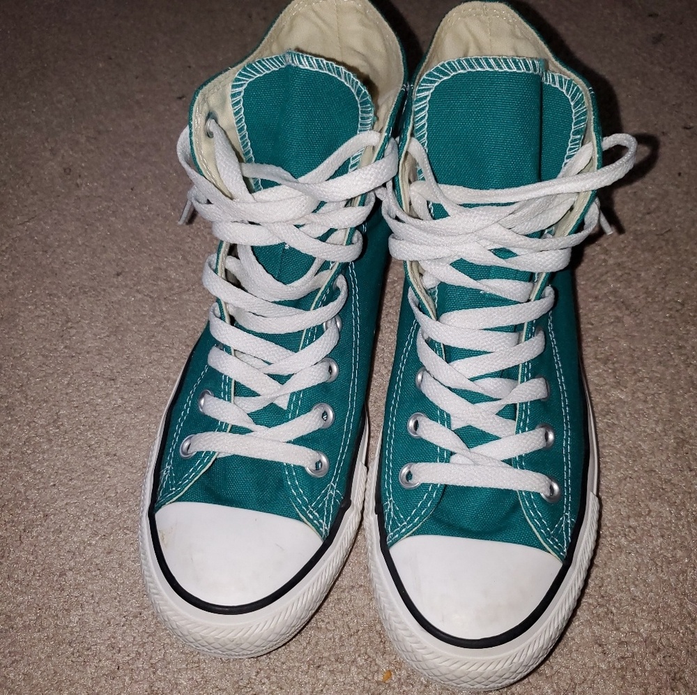 Turquoise Converse